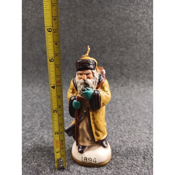 Christmas Reproductions Inc. Memories of Santa 1894 Figure Ornament Vintage - Picture 2 of 9